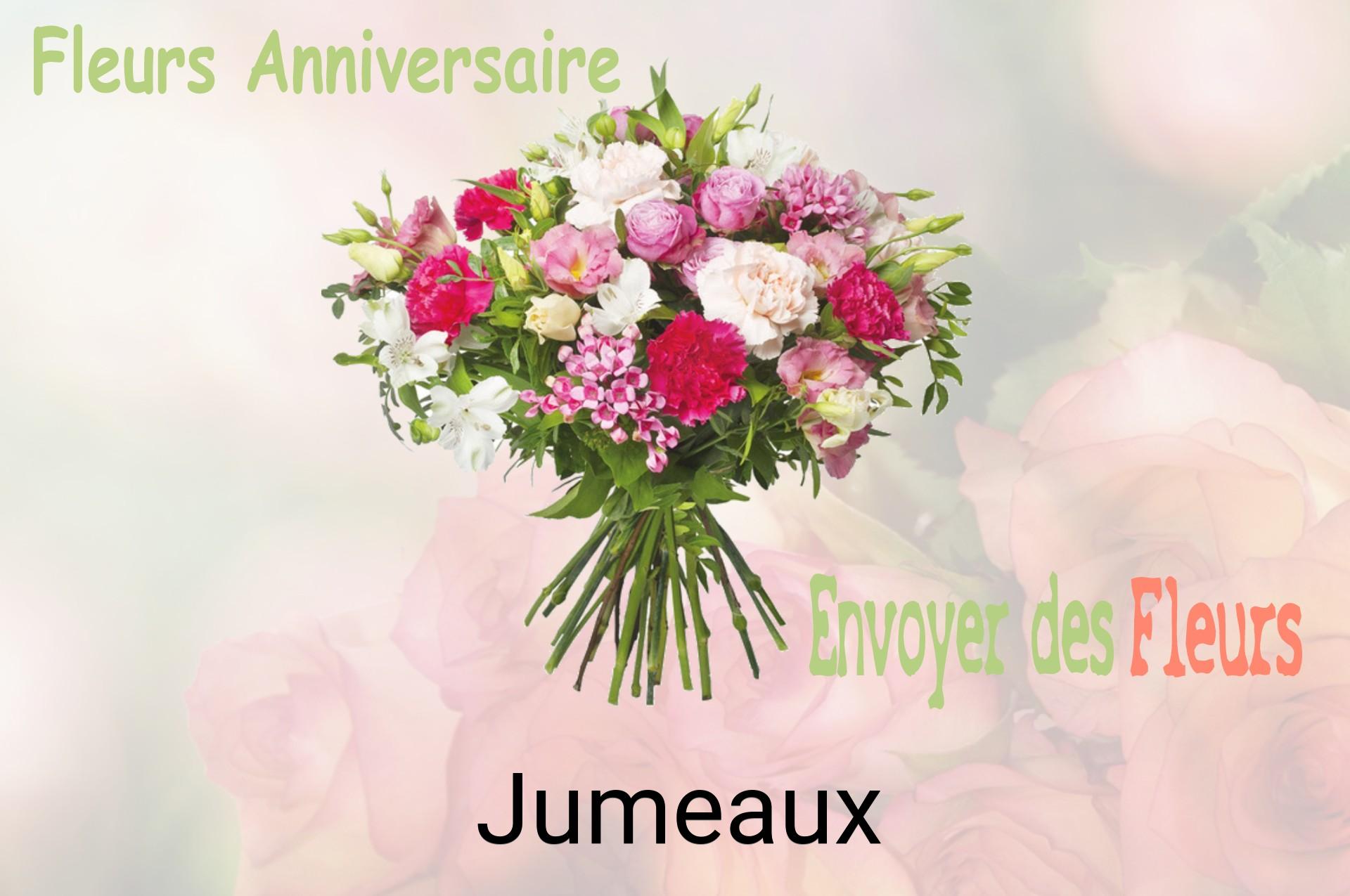 Bouquet de fleurs d’anniversaire livré à Jumeaux